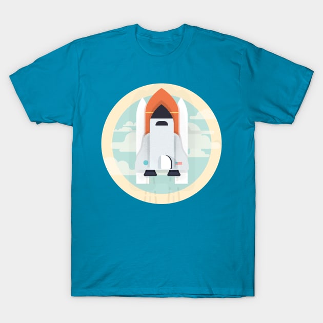 Blast Off! T-Shirt by FITmedia